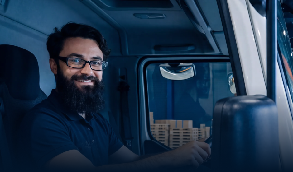 Motorista parceiro Trygg Cargo